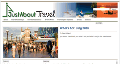 Desktop Screenshot of justabouttravel.net